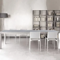 Dexo Class Table rectangle en céramique fabriquée en Italie* Table De Salle à Manger