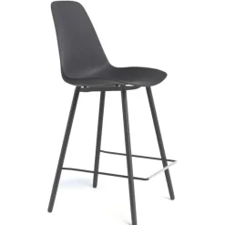 Perfecta Claudio Tabouret snack moderne avec coque en polypropylène* Tabouret Snack (assise +/- 65 Cm)|Tabouret De Bar (assise +/- 80 Cm)