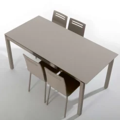 Bailen Céleste Table de cuisine petit espace en céramique avec allonge* Table De Cuisine|Table Pour Petit Espace