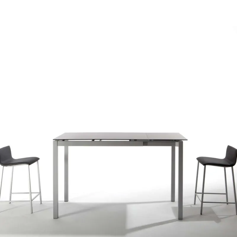 Bailen Céleste Table snack de cuisine petit espace en céramique avec allonge* Table De Cuisine|Table Pour Petit Espace