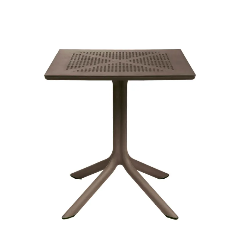 Clip Petite table de jardin carrée en polypropylène* Table De Jardin