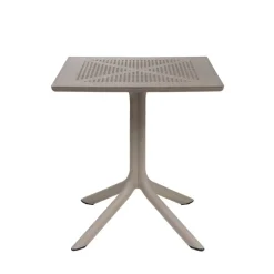 Clip Petite table de jardin carrée en polypropylène* Table De Jardin