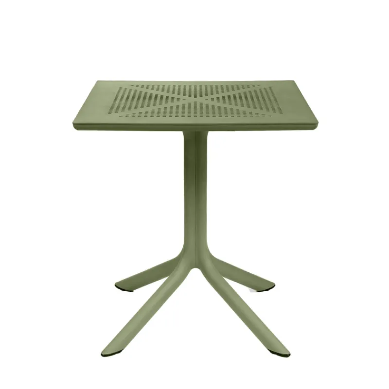 Clip Petite table de jardin carrée en polypropylène* Table De Jardin