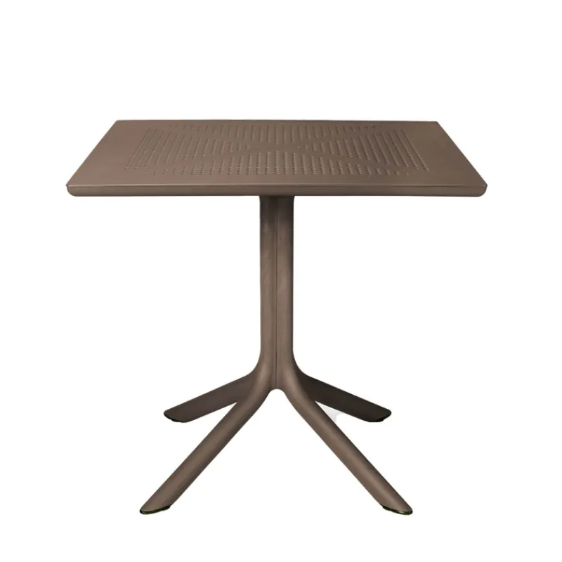 Clip Petite table de jardin carrée en polypropylène* Table De Jardin
