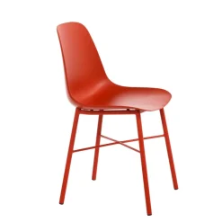 Perfecta Cloe Chaise moderne en polypropylène et métal* Chaise De Cuisine|Chaise Salon