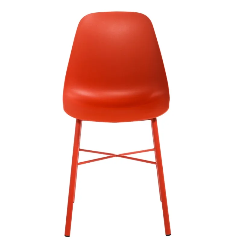 Perfecta Cloe Chaise moderne en polypropylène et métal* Chaise De Cuisine|Chaise Salon