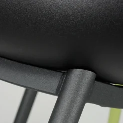 Perfecta Cloe Tabouret snack moderne en polypropylène et métal* Tabouret Snack (assise +/- 65 Cm)|Tabouret De Bar (assise +/- 80 Cm)