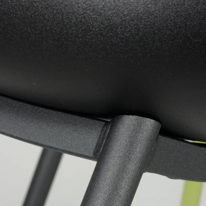 Perfecta Cloe Tabouret snack moderne en polypropylène et métal* Tabouret Snack (assise +/- 65 Cm)|Tabouret De Bar (assise +/- 80 Cm)