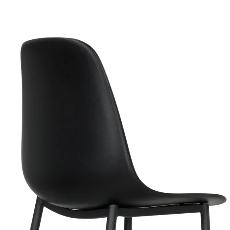 Perfecta Cloe Tabouret snack moderne en polypropylène et métal* Tabouret Snack (assise +/- 65 Cm)|Tabouret De Bar (assise +/- 80 Cm)