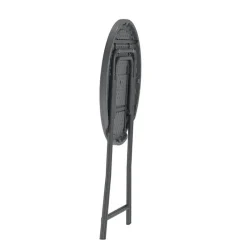 CocktailTable pliante mange debout hauteur 110 cm gris foncé* Table Pour Petit Espace