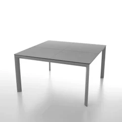 Dexo Cocoon Table carrée extensible en céramique et pieds en métal* Table De Salle à Manger