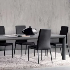 Dexo Cocoon Table italienne rectangulaire en céramique contemporaine* Table De Salle à Manger