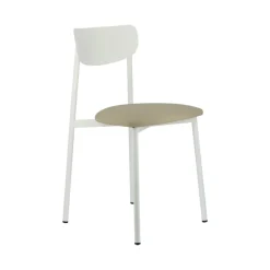 Carrier Colette ® Chaise française en métal avec assise en simili rembourrée* Chaise De Cuisine|Chaise De Salle à Manger