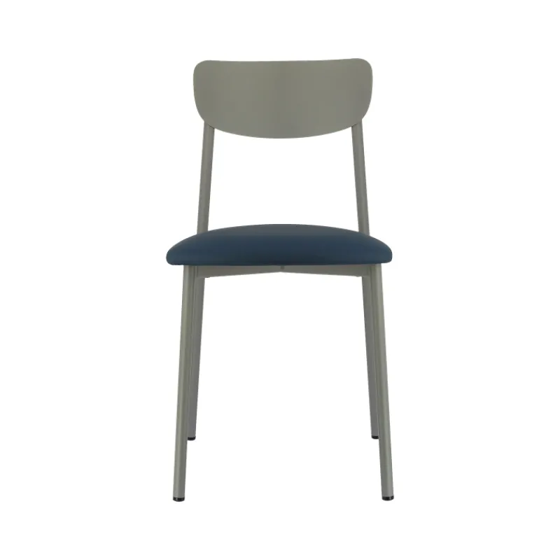 Carrier Colette ® Chaise française en métal avec assise en simili rembourrée* Chaise De Cuisine|Chaise De Salle à Manger