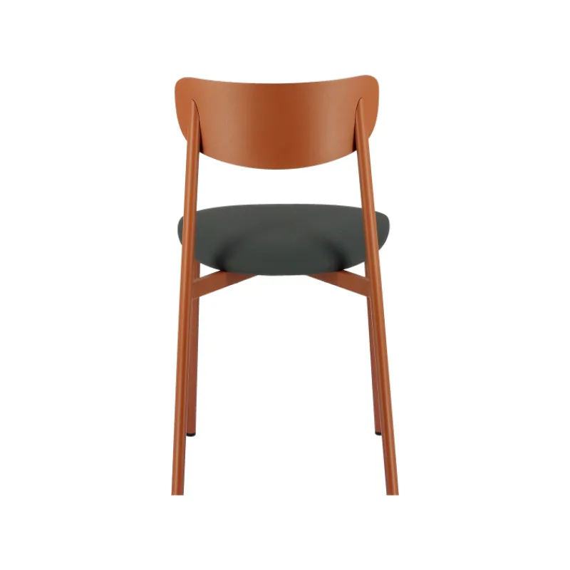 Carrier Colette ® Chaise française en métal avec assise en simili rembourrée* Chaise De Cuisine|Chaise De Salle à Manger
