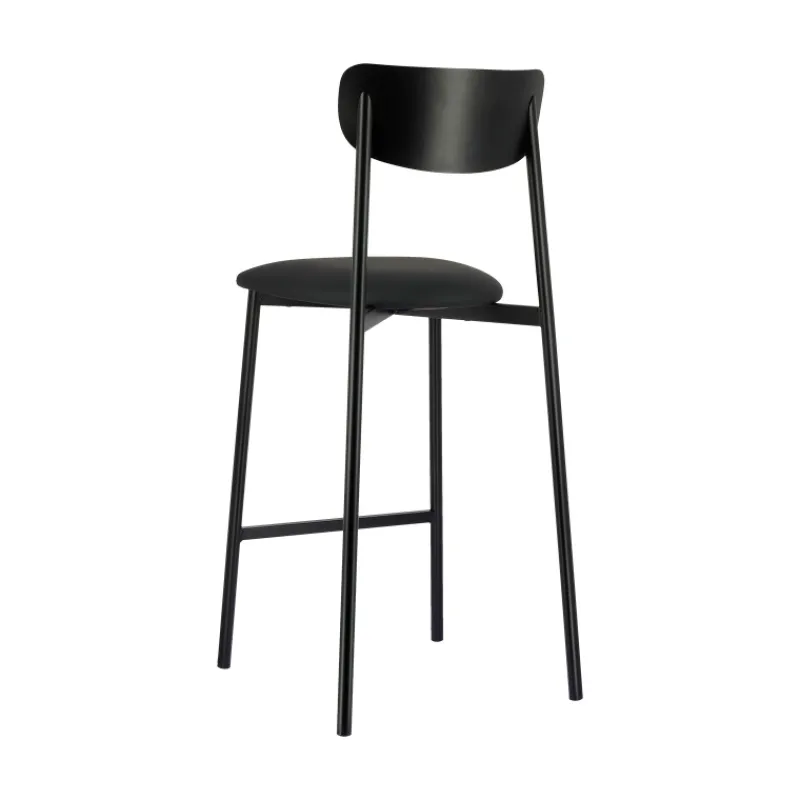 Carrier Colette ® Tabouret snack français en métal avec assise en simili rembourrée* Tabouret Snack (assise +/- 65 Cm)|Tabouret De Bar (assise +/- 80 Cm)
