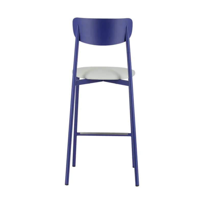 Carrier Colette ® Tabouret snack français en métal avec assise en simili rembourrée* Tabouret Snack (assise +/- 65 Cm)|Tabouret De Bar (assise +/- 80 Cm)