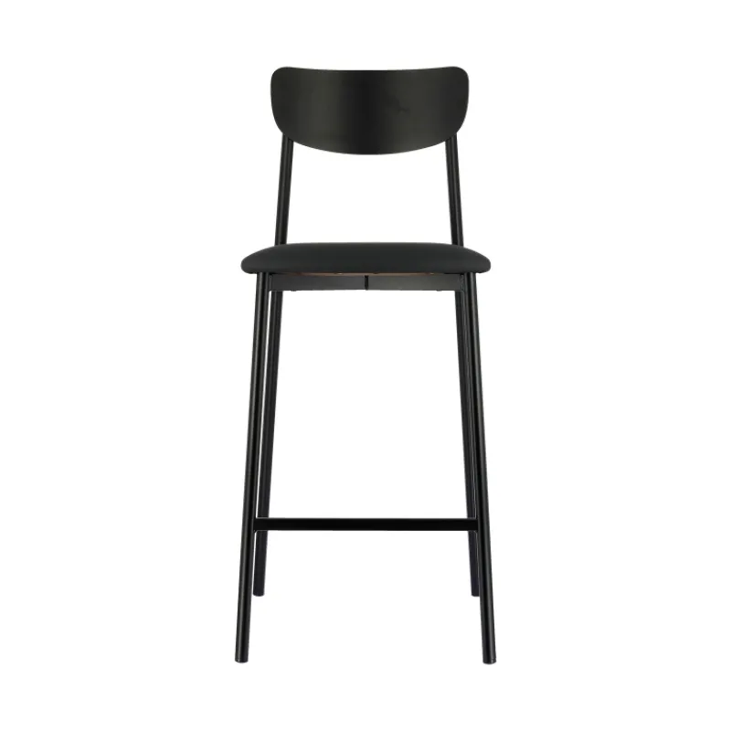 Carrier Colette ® Tabouret snack français en métal avec assise en simili rembourrée* Tabouret Snack (assise +/- 65 Cm)|Tabouret De Bar (assise +/- 80 Cm)