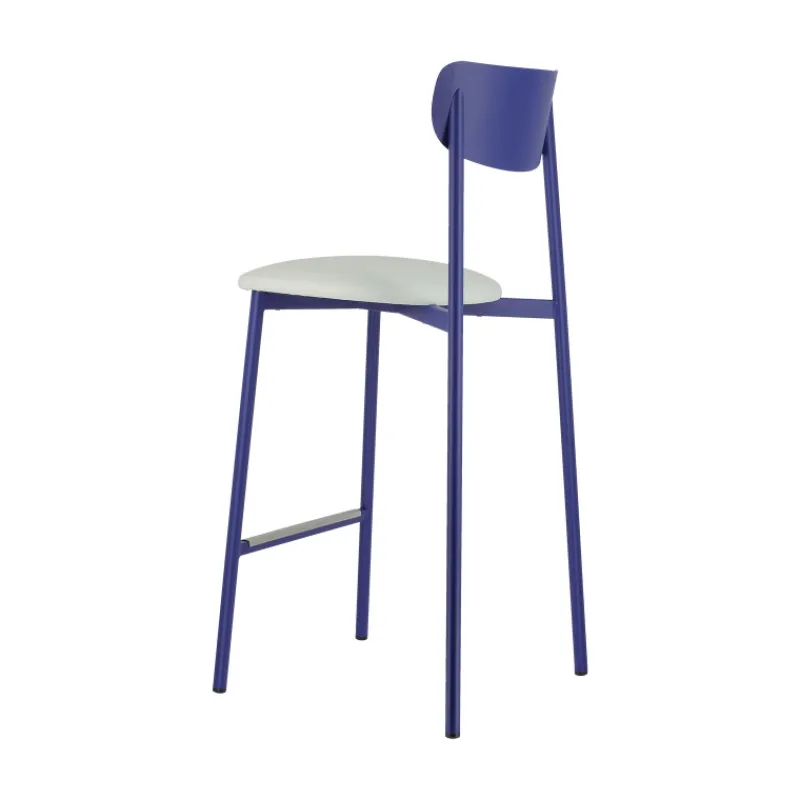 Carrier Colette ® Tabouret snack français en métal avec assise en simili rembourrée* Tabouret Snack (assise +/- 65 Cm)|Tabouret De Bar (assise +/- 80 Cm)