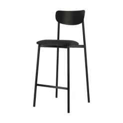 Carrier Colette ® Tabouret snack français en métal avec assise en simili rembourrée* Tabouret Snack (assise +/- 65 Cm)|Tabouret De Bar (assise +/- 80 Cm)