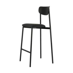 Carrier Colette ® Tabouret snack français en métal avec assise en simili rembourrée* Tabouret Snack (assise +/- 65 Cm)|Tabouret De Bar (assise +/- 80 Cm)