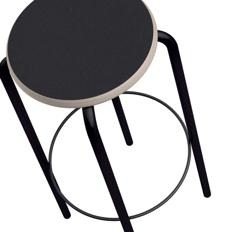 Perfecta College Tabouret de bar sans dossier style vintage* Tabouret De Bar (assise +/- 80 Cm)