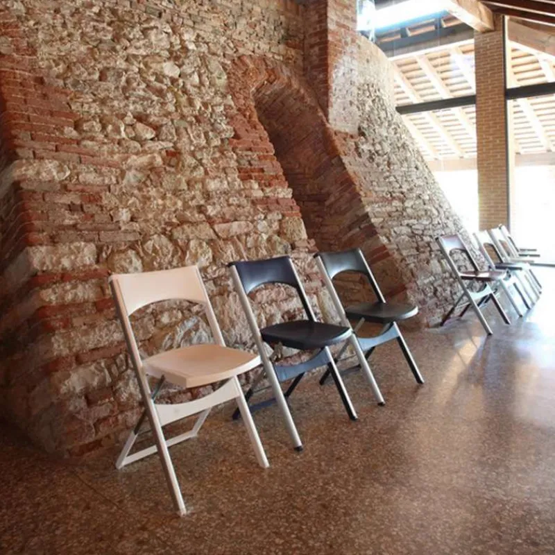 Compact Chaise pliante solide en technopolymère et métal aluminium* Chaise De Cuisine