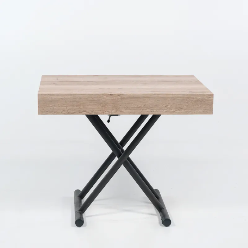Altacom Compact Table réglable en hauteur et extensible en mélaminé* Table De Salon|Table Pour Petit Espace