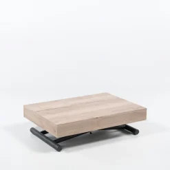 Altacom Compact Table réglable en hauteur et extensible en mélaminé* Table De Salon|Table Pour Petit Espace