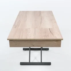Altacom Compact Table réglable en hauteur et extensible en mélaminé* Table De Salon|Table Pour Petit Espace