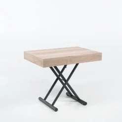 Altacom Compact Table réglable en hauteur et extensible en mélaminé* Table De Salon|Table Pour Petit Espace