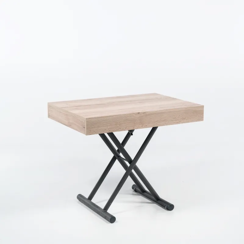 Altacom Compact Table réglable en hauteur et extensible en mélaminé* Table De Salon|Table Pour Petit Espace
