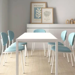 Cancio Concept métal Table en céramique extensible* Table De Cuisine