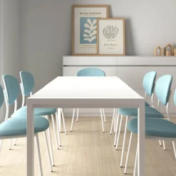 Cancio Concept métal Table en céramique extensible* Table De Cuisine