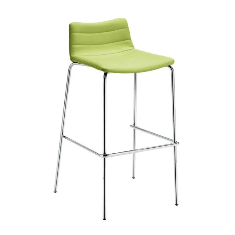 Midj Cover ® Tabouret de bar style moderne en synthétique et métal* Tabouret De Bar (assise +/- 80 Cm)