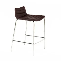 Midj Cover ® Tabouret snack moderne en synthétique et métal* Tabouret De Bar (assise +/- 80 Cm)|Tabouret Snack (assise +/- 65 Cm)