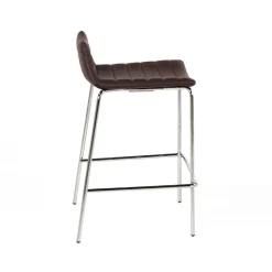 Midj Cover ® Tabouret snack moderne en synthétique et métal* Tabouret De Bar (assise +/- 80 Cm)|Tabouret Snack (assise +/- 65 Cm)