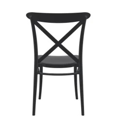 Cross Chaise de cuisine style bistrot empilable en polypropylène* Chaise De Cuisine