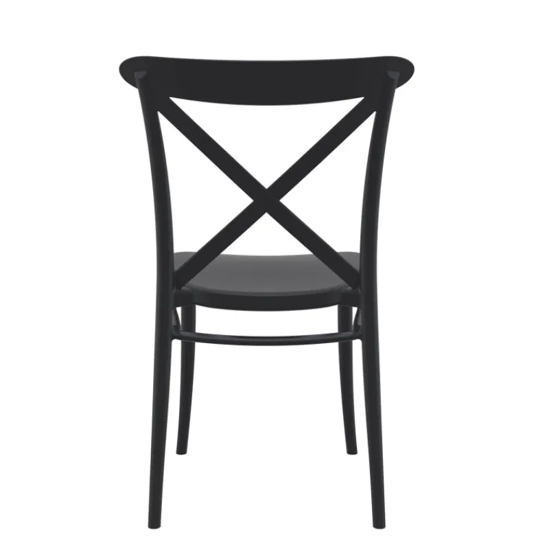 Cross Chaise de cuisine style bistrot empilable en polypropylène* Chaise De Cuisine
