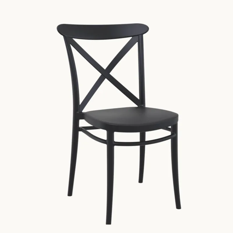 Cross Chaise de terrasse bistrot empilable en polypropylène* Chaise De Jardin