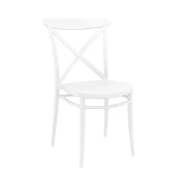 Cross Chaise de terrasse bistrot empilable en polypropylène* Chaise De Jardin
