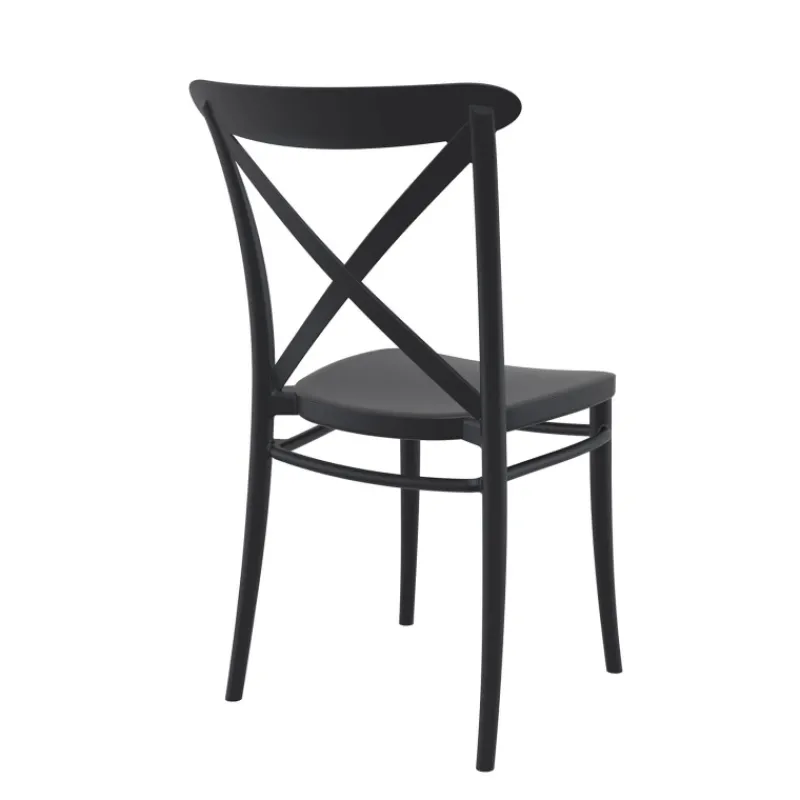 Cross Chaise de terrasse bistrot empilable en polypropylène* Chaise De Jardin