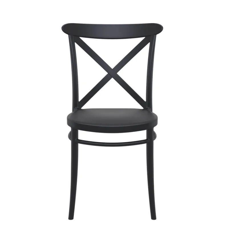 Cross Chaise de terrasse bistrot empilable en polypropylène* Chaise De Jardin