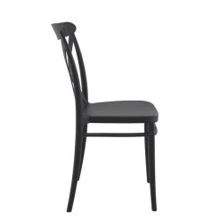 Cross Chaise de terrasse bistrot empilable en polypropylène* Chaise De Jardin