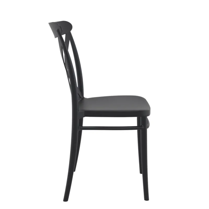Cross Chaise de terrasse bistrot empilable en polypropylène* Chaise De Jardin