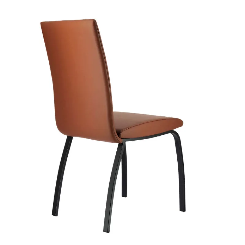 DarcyChaise de salle à manger rembourrée avec pieds en métal* Chaise De Cuisine|Chaise De Salle à Manger