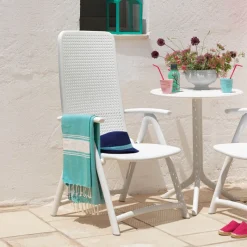Darsena Fauteuil d'extérieur pliant et réglable en polypropylène* Chaise De Jardin|Fauteuil De Jardin