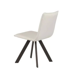 Mobliberica Denia Moblibérica® Chaise moderne en tissu et métal* Chaise De Salle à Manger
