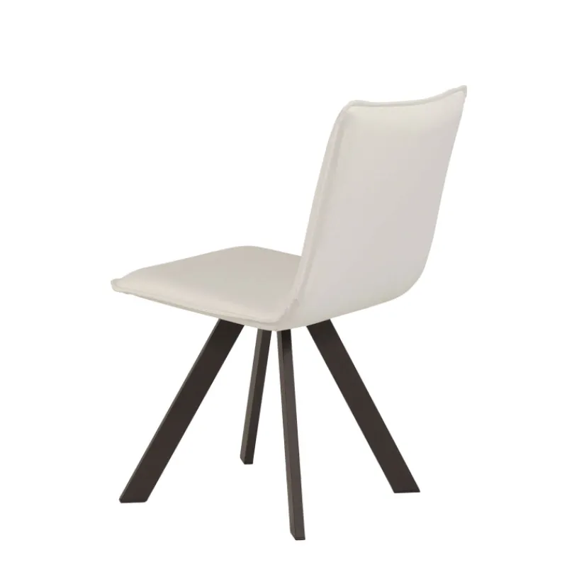 Mobliberica Denia Moblibérica® Chaise moderne en tissu et métal* Chaise De Salle à Manger