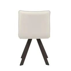 Mobliberica Denia Moblibérica® Chaise moderne en synthétique et métal* Chaise De Salle à Manger